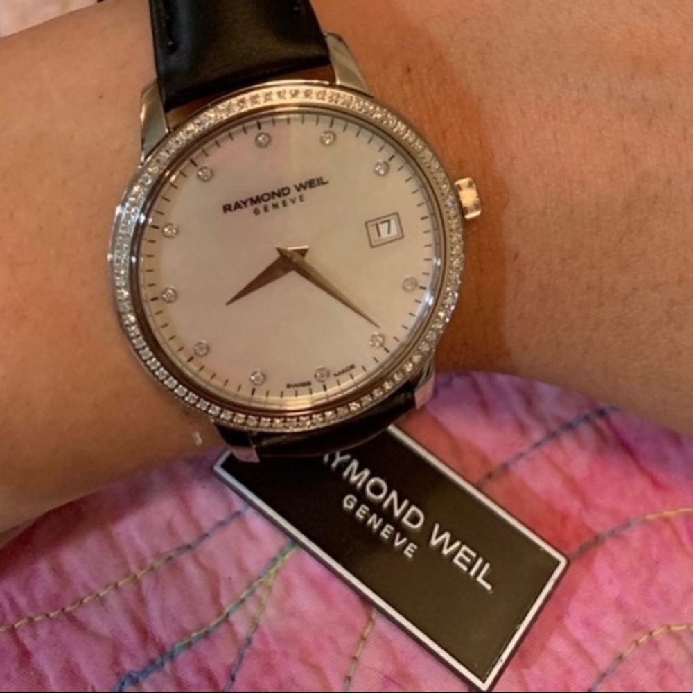 Diamond Watch Authentic Raymond Weil NWT - Picture 2 of 8